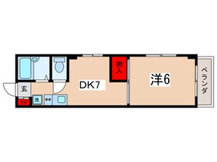 フロ－ラルマンションの物件間取画像